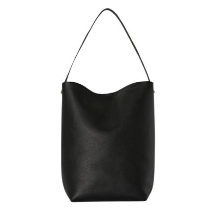 THE ROW LARGE NS HOOK TOTE BAG IN LEATHER