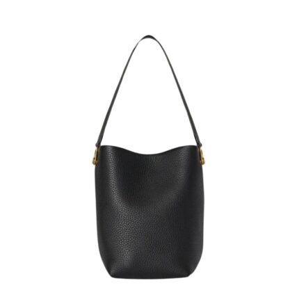 THE ROW SMALL NS TOTE HOOK BAG IN LEATHER
