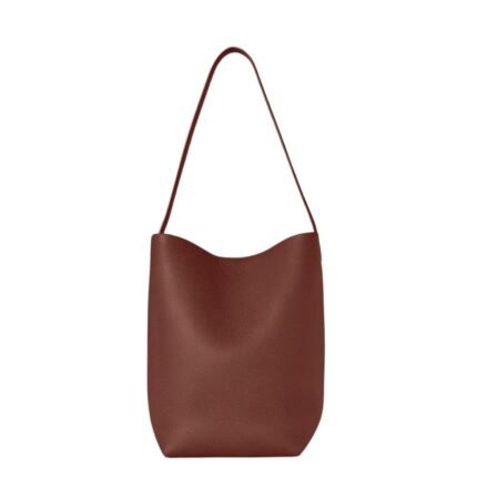 THE ROW MEDIUM NS PARK TOTE BAG IN LEATHER
