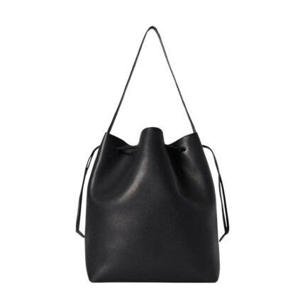 THE ROW BELVEDERE TOTE BAG IN LEATHER