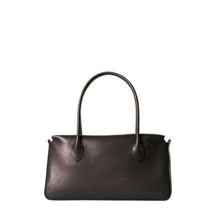 THE ROW EW TOP HANDLE BAG IN LEATHER